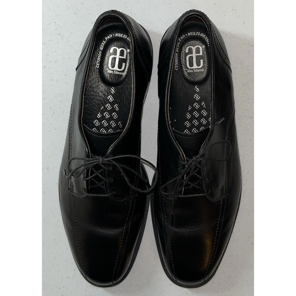 Allen Edmonds Shoes Mens Black 11D Cushion Heel Pad Dress Oxford 23387 5514 main image 9